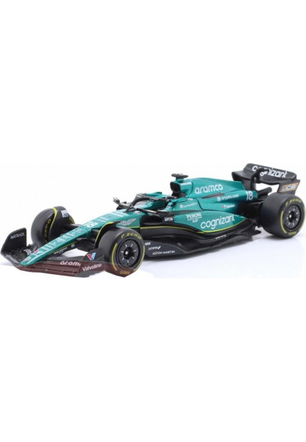 Bburago 1:43 RACE Formula F1 - Aston Martin  AMR23 (2023) #18 Lance Stroll