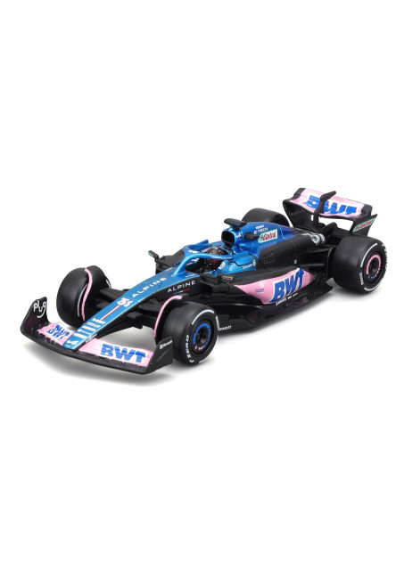 Bburago 1:43 RACE Formula F1 - BWT Alpine F1 Team A524 (2024) #31 (Esteban Ocon) - with dr