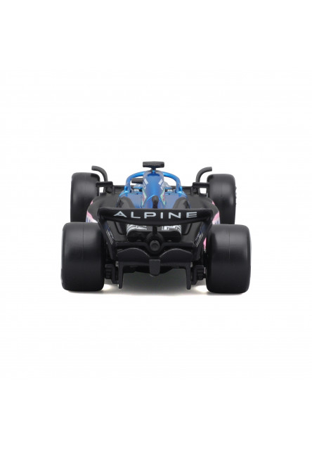 Bburago 1:43 RACE Formula F1 - BWT Alpine F1 Team A524 (2024) #31 (Esteban Ocon) - with dr