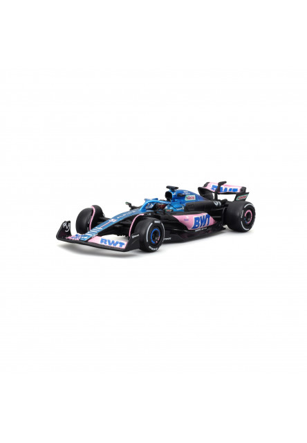 Bburago 1:43 RACE Formula F1 - BWT Alpine F1 Team A524 (2024) #31 (Esteban Ocon) - with dr