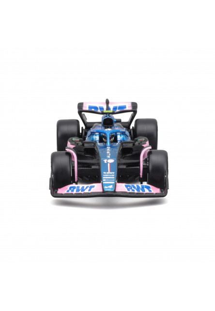 Bburago 1:43 RACE Formula F1 - BWT Alpine F1 Team A524 (2024) #10 (Pierre Gasly) - with dr