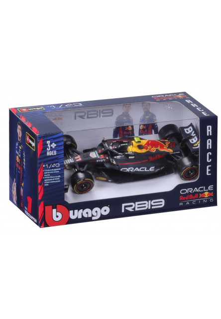 Bburago 1:43 RACE Formula F1 - Red Bull Racing RB20 (2024) #11 (Sergio Pérez)