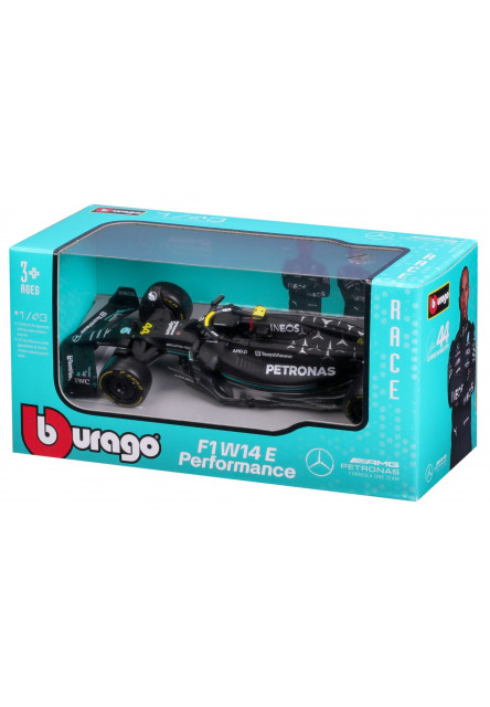 Bburago 1:43 RACE Formula F1 - Mercedes-AMG F1 W15 Performance (2024) #44 Lewis Hamilton
