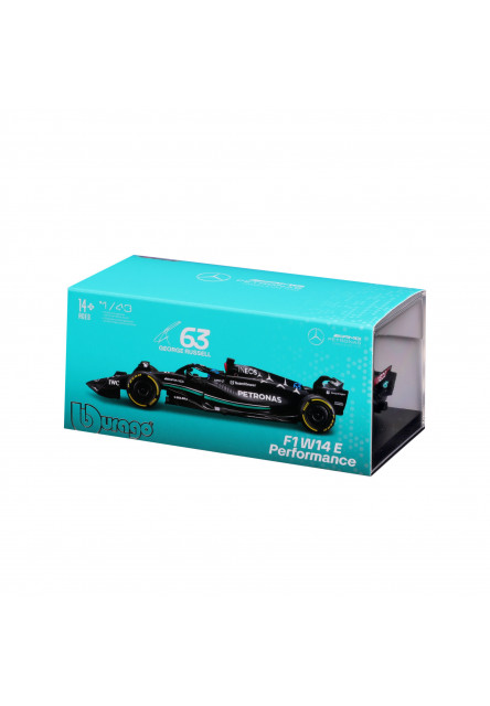 Bburago 1:43 RACE Formula F1 - Mercedes-AMG F1 W15 Performance (2024) #63 (George Russel)