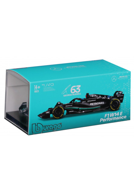 Bburago 1:43 RACE Formula F1 - Mercedes-AMG F1 W15 Performance (2024) #63 (George Russel)