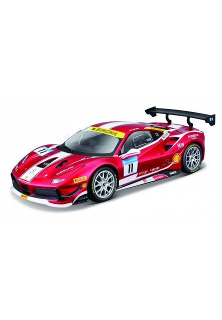 Bburago 1:24 Ferrari  Racing MODEL KIT - 488 Challenge (Formula racing 2017)