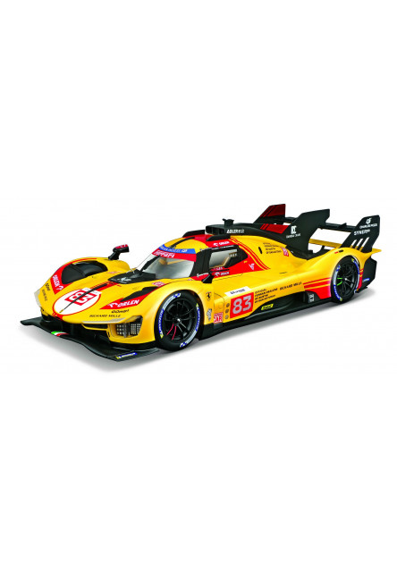 Bburago 1:18 Ferrari Racing 499P nr.83 Yellow 24H Le Mans 2024