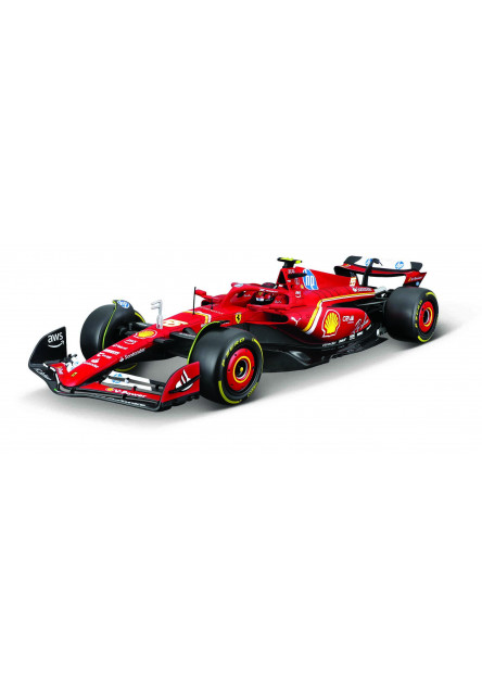 Bburago 1:18 Formula F1 Ferrari Scuderia SF-24(2024) nr.55 Carlos Sainz  - with driver