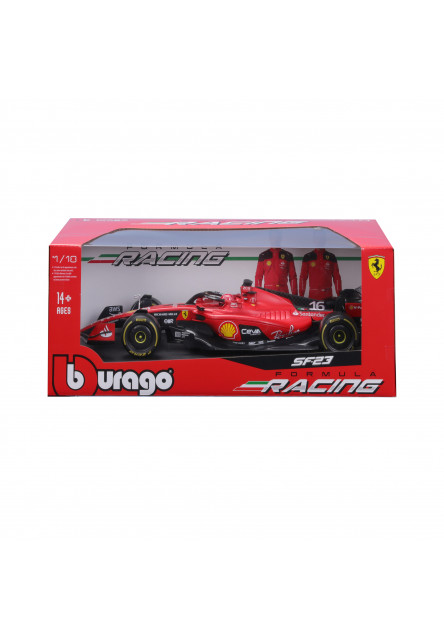 Bburago 1:18 Formula F1 Ferrari Scuderia SF-24(2024) nr.55 Carlos Sainz  - with driver