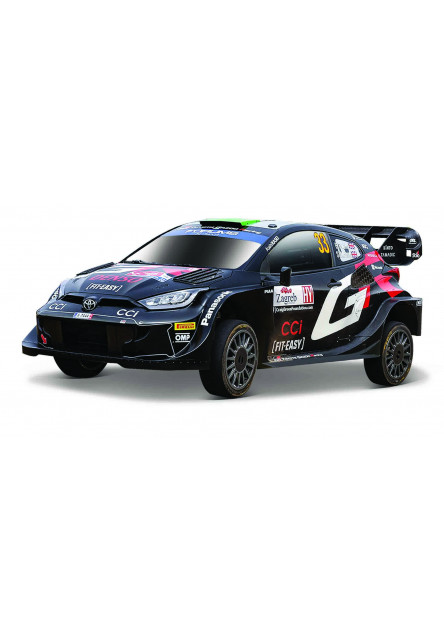 Bburago 1:43 Race Toyota GR Yaris Rally1 Hybrid Nr.33 (Evans) - in decorative box