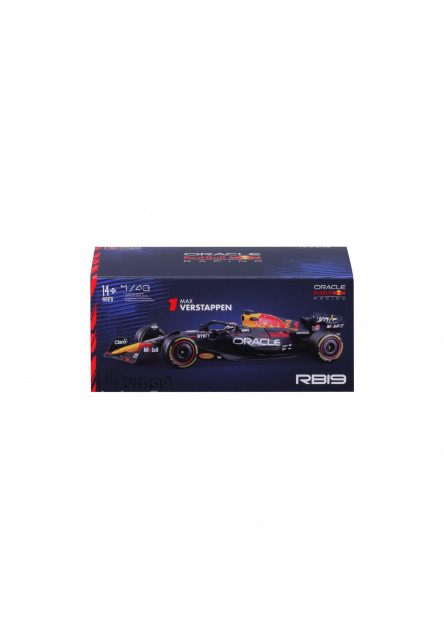 Bburago 1:24 RACE Formula F1 MODEL-KIT- Red Bull RB19(2023) #11 Sergio Pérez with stand