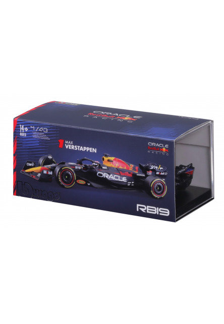 Bburago 1:24 RACE Formula F1 MODEL-KIT- Red Bull RB19(2023) #1 Max Verstappen withou stand