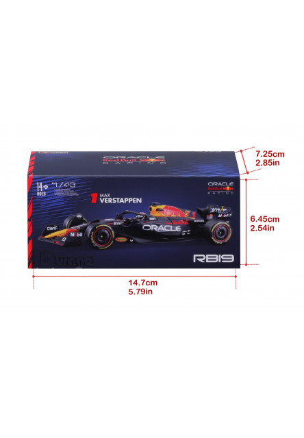 Bburago 1:24 RACE Formula F1 MODEL-KIT- Red Bull RB19(2023) #11 Sergio Pérez without stand