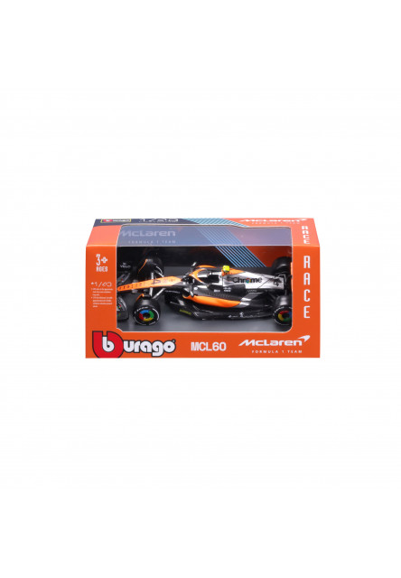 Bburago 1:43 RACE Formula F1 - McLaren F1 Team MCL38 Senna Edition