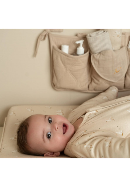 Podbradník bandana 2 ks Pure Soft Beige