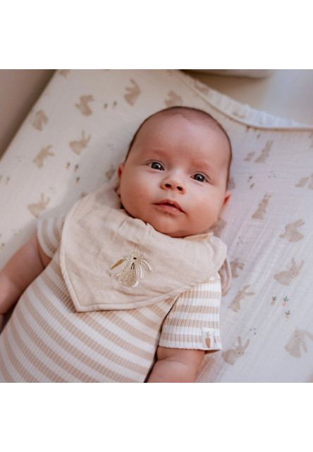 Podbradník bandana 2 ks Baby Bunny