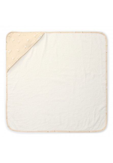 Osuška s kapucňou 75x75 cm Husa Newborn Naturals