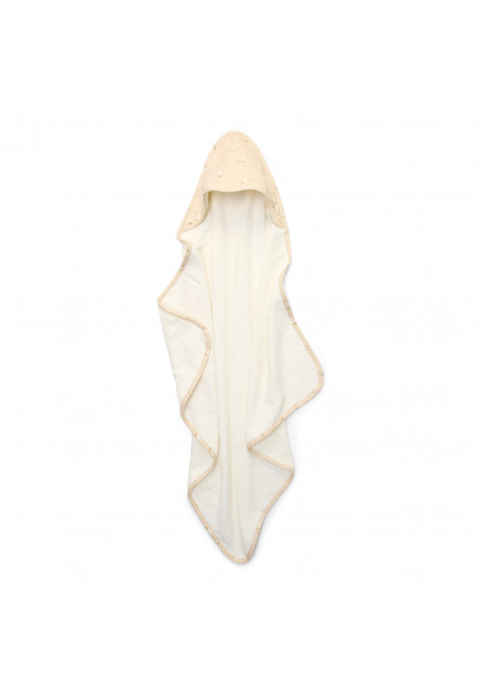 Osuška s kapucňou 75x75 cm Husa Newborn Naturals