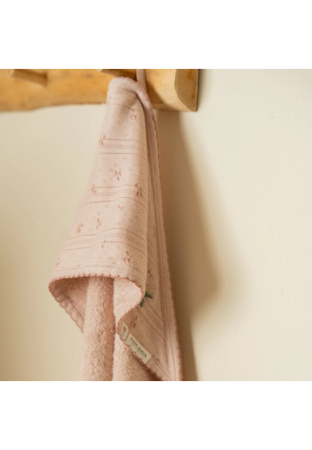 Osuška s kapucňou 100x100 cm Pure Blossom