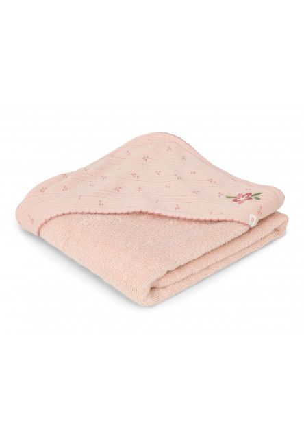 Osuška s kapucňou 100x100 cm Pure Blossom