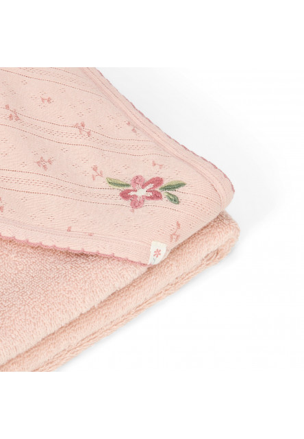 Osuška s kapucňou 100x100 cm Pure Blossom