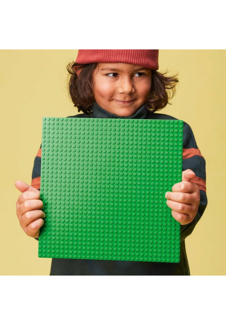 Zelená podložka na stavanie