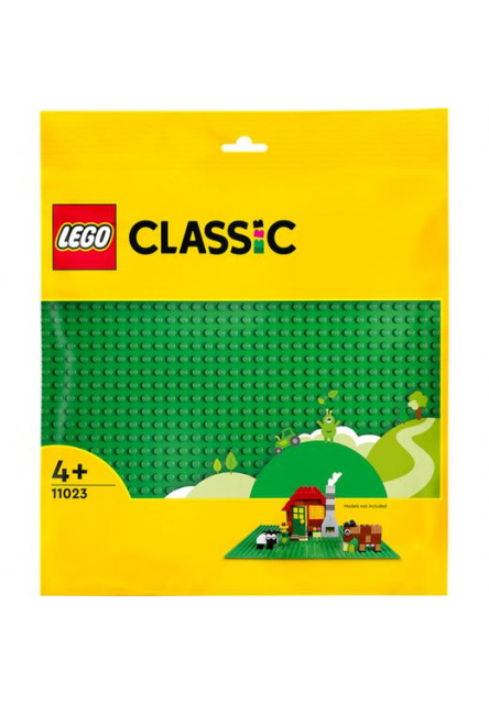 Zelená podložka na stavanie