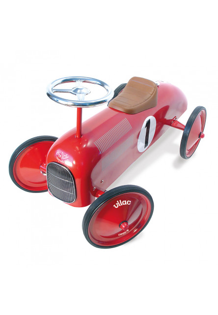 Vintage odrážadlo červené