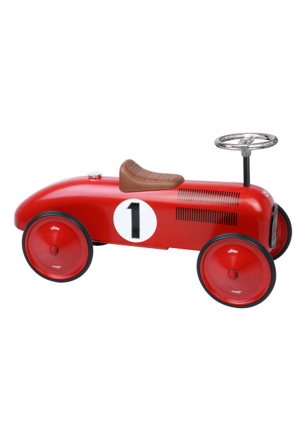 Vintage odrážadlo červené