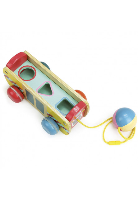 Ťahací autobus so zvieratkami