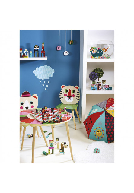 Drevené zvukové kocky More