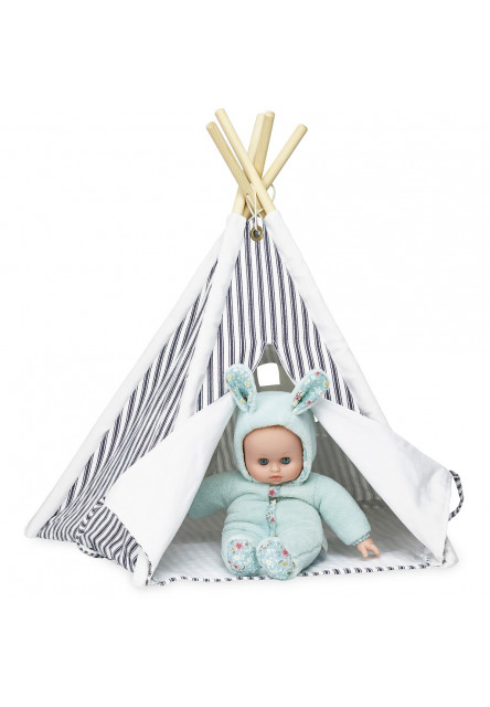 Mini típí pruhované