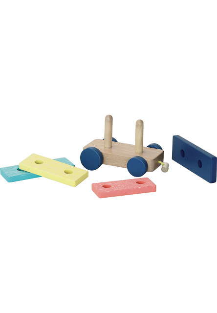 Drevený vláčik farebný Canopée