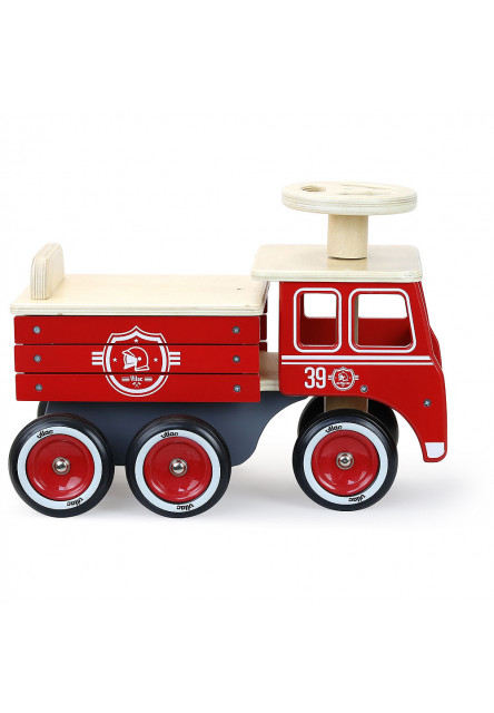 Drevené odrážadlo Hasiči