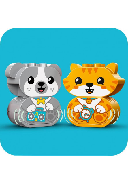 Moje prvé šteniatko a mačiatko so zvukom