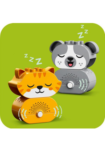 Moje prvé šteniatko a mačiatko so zvukom