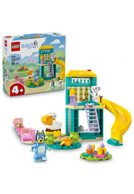 Bluey, Chloe a zábava na ihrisku