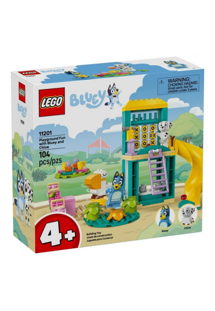 Bluey, Chloe a zábava na ihrisku