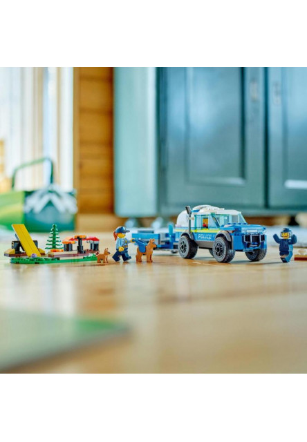 Mobilné cvičisko pre policajné psy