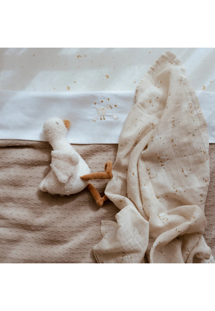 Plienka zavinovacia 120x120 cm Husa Newborn Naturals