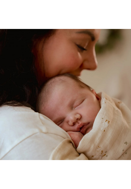 Plienka zavinovacia 120x120 cm Husa Newborn Naturals