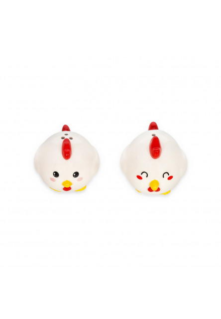 Keramická súprava na soľ a korenie Legami Salt & Pepper - Hen