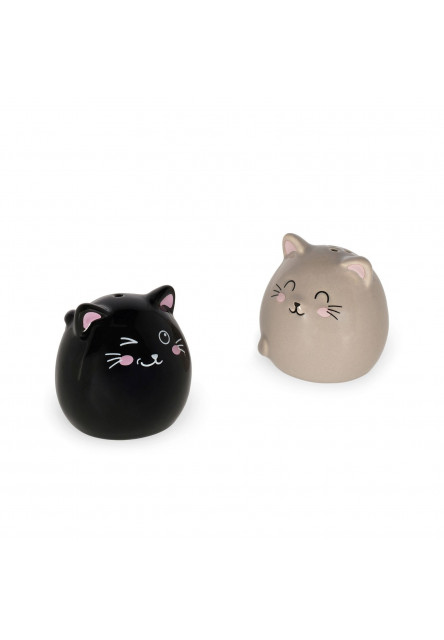 Keramická súprava na soľ a korenie Legami Salt & Pepper - Kitty