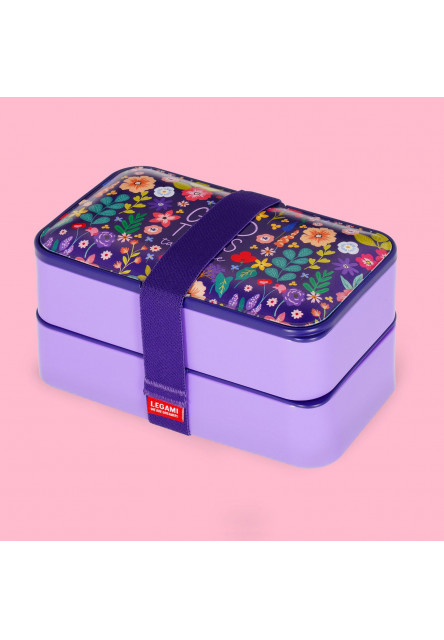 Box na desiatu Legami Lunch Box 1200 Ml - Flowers