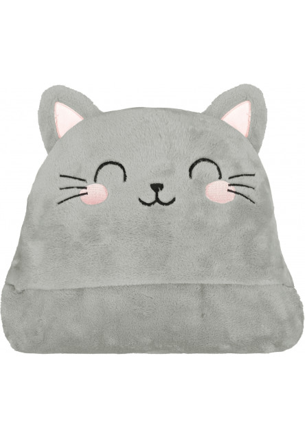 Deka s kapucňou Legami Cosy Hugs - Kitty