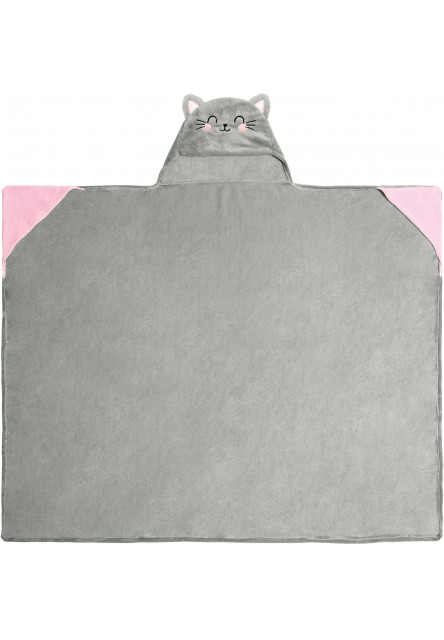 Deka s kapucňou Legami Cosy Hugs - Kitty