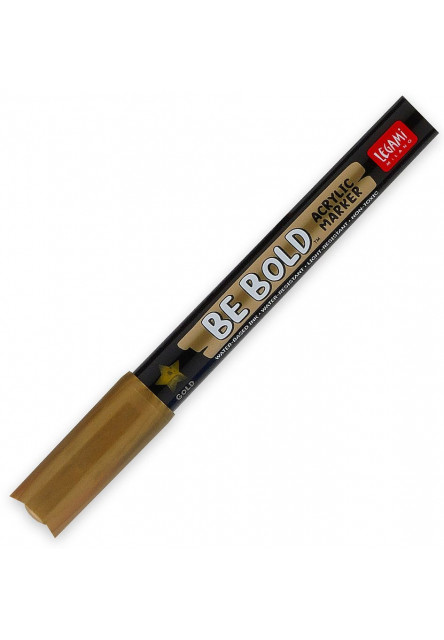 Akrylové fixky Legami Acrylic Marker - Be Bold - Gold