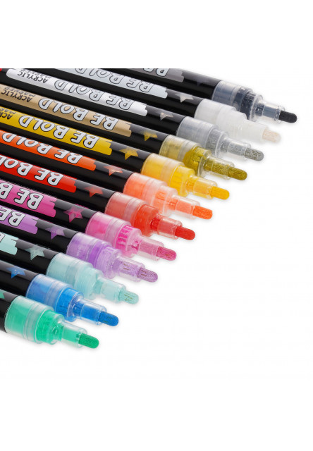 Akrylové fixky Legami Acrylic Marker - Be Bold - Silver