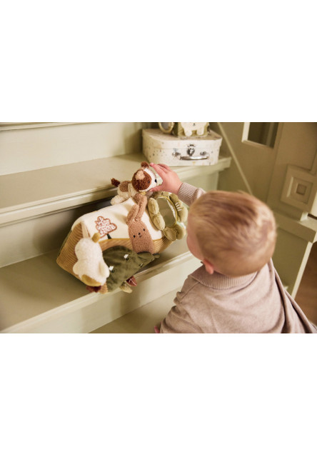 Vankúšik trojhranný s aktivitami Tiny Park