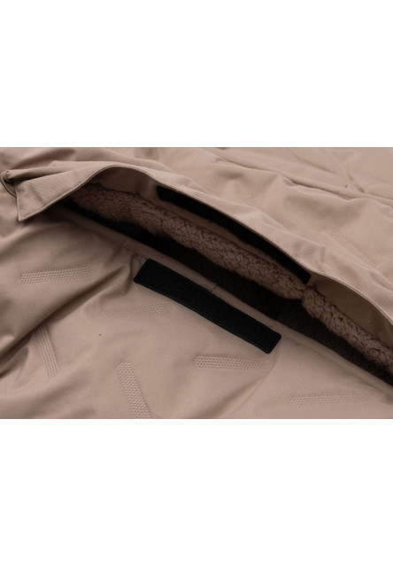 Fusak do kočíka Embossed Milky Coffee